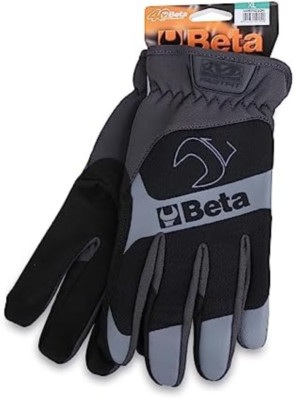 9574B - Guanto da lavoro, con polsino elastico elasticizzato, pollice