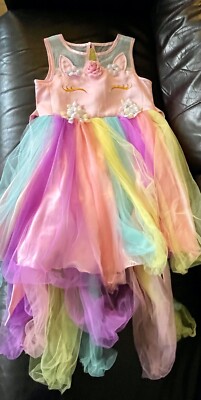slim fit dress slacks Girls Dress Unicorn Rainbow Short Sleeve Casual Dress – Sunny Fashion