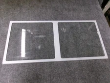 WP67006704 MAYTAG WHIRLPOOL REFRIGERATOR CRISPER COVER GLASS 30 1/2" x 14 1/4"