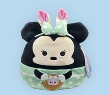 Squishmallows Easter Bunny Disney Minnie Mouse 10" Plush 2024 Jazwares NWT
