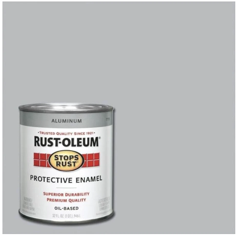 Rustoleum aluminum paint deals