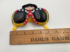 1988 McDonalds Hamburgler Sunglasses Happy Meal Vintage Fast Food Diner Child sz