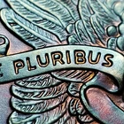 2018 1 oz Silver American Eagle - PQ Pastel Rainbow Toning - BU - SKU-E3767