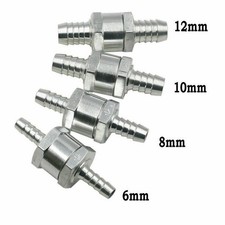 Valve anti-retour outil vanne 12 mm 6 mm tuyau d'eau air aluminium bio/huile vé