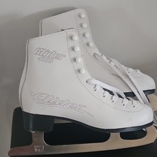 Lake Placid Glider 4000 Figure Ice Skates Whi...
