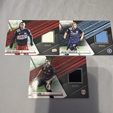 2021 Topps Major League Soccer 'MLS Relic' cards 3 Cards