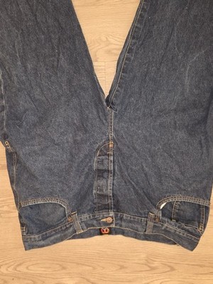 Vtg Y2K Gino Green Global 999 Baggy Hip Hop Jeans Mens 42 | eBay