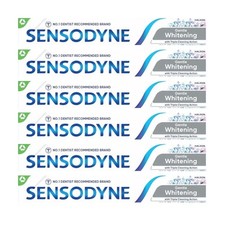 Sensodyne Sensitive Teeth Toothpaste Gentle Whitening 75ml x6 35.53 per litre