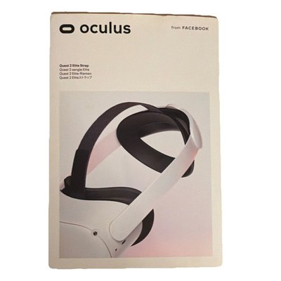 Oculus Elite Strap Head Strap White Compatible with Oculus Quest 2 VR Headset