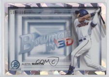 2022 Bowman Bowman in 3-D! Atomic Refractor 108/150 Austin Martin #B3D-17 u6m