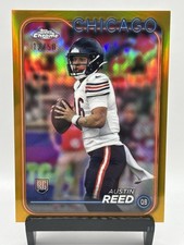 2024 Topps Chrome Austin Reed Gold Refractor /50 RC Bears Rookie Card Renegades. rookie card picture