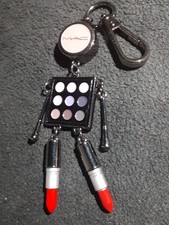 Llavero de metal colgante rubor sombra lápiz labial MAC Cosmetics MAC Lover