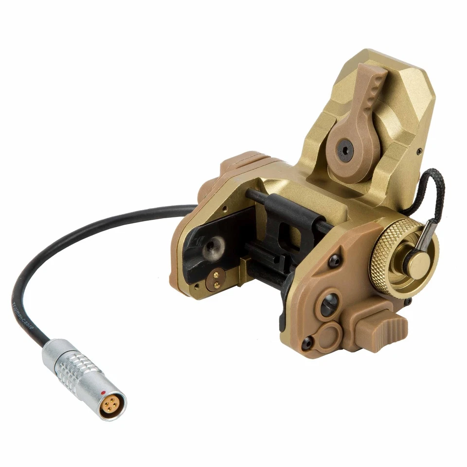 Montaje CNC Funcional GSGM DPAM NVG con Cubierta de Casco de 4 Agujeros para Visión Nocturna ANVIS Foto 2 de 4