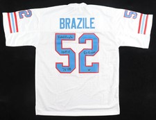Robert Brazile Jersey Inscribed 