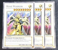 3x Road Warrior DP09-EN015 Duelist Pack 9: Yusei 2 1st Edition LP Playset