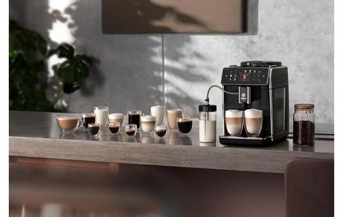 Saeco GranAroma SM6580/00 Macchina da Caffè Automatica, Nero-Argento - Foto 4 di 9