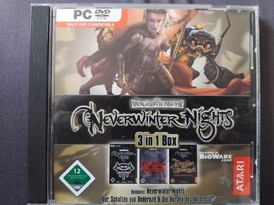 Neverwinter Nights - Vergessene Reiche - 3 in 1 Box - PC DVD ROM -Jewel Case