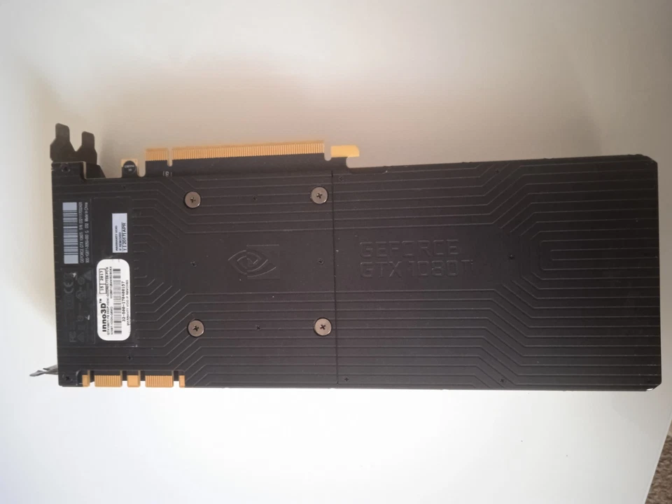 NVIDIA GeForce GTX 1080 TI Founders Edition 11GB GDDR5X Graphic Card - Image 2 of 4