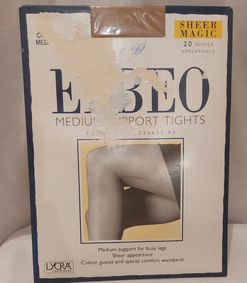 Elbeo Magic Medium Support Tights Factor 8, 20 Denier Cafecreme Medium