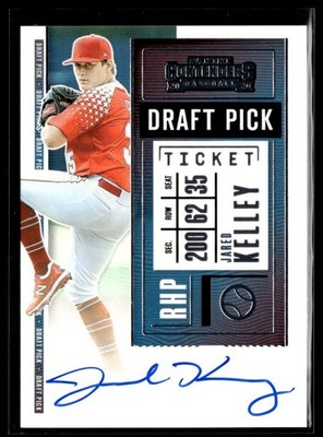 2020 Panini Contenders Draft Pick Ticket Jared Kelley Auto #DPT-JK