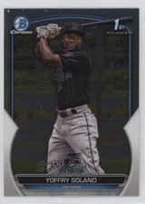 2023 Bowman Chrome Prospects Yoffry Solano #BCP-72 z6b