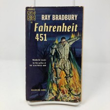 Fahrenheit 451 Ray Bradbury 1953 Ballantine Books 1st Printing Paperback READ