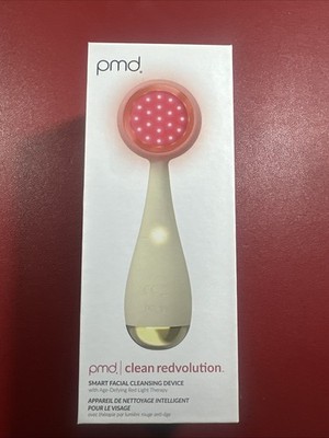 PMD red light LED Clean Beauty Smart Facial Cleansing Device Silicone new
