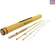 Lightweight Butter Stick Fly Rod 4WT 7'6" - Perfect for Bass & Trout Fishing