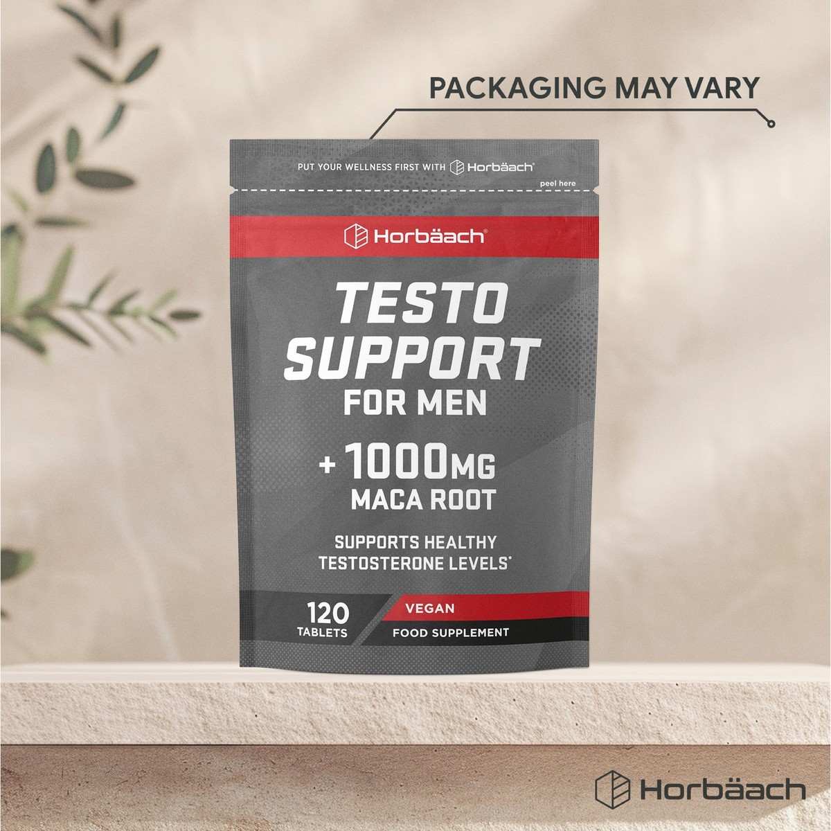 Prosta Supplement For Men | 120 Vegan Tablets | By Horbaach | UK