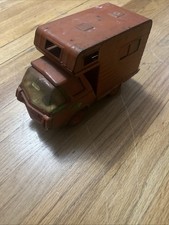 Vintage 1970s Green Classic TONKA Truck RV Camper Pressed Steel USA