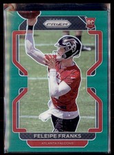 2021 Panini Prizm Green Prizm Feleipe Franks Atlanta Falcons #398 RC