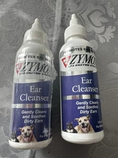 2 Bottle Ear Cleanser Solution 4 fl. oz Pet Ear Cleaning