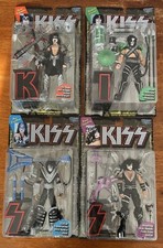 KISS Ultra-Action Figures McFarlane Toys Set of 4 Ace, Gene, Peter, & Paul -1997