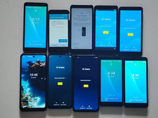 Android smartphone lot of 10 - For Parts  CF-70 