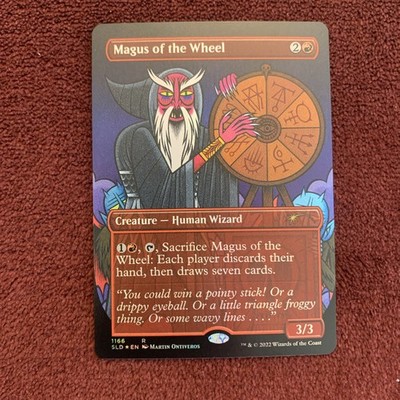 Magus of The Wheel Secret Lair Drop Foil 1166 NM+ Unplayed MTG Magic Card