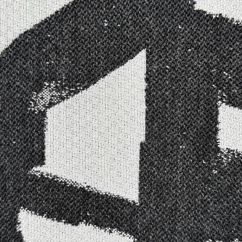 Uttermost 64066 Draft 20 inch Cream and Onyx Outdoor Pillow - Picture 2 of 3