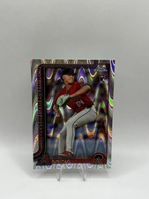 2025 Topps Chrome Raywave Refractor Cristian Mena RC #102 Rookie Card Dbacks