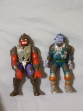 New adventures of He Man Quakke And Staghorn Action Figures Motu Mattel 