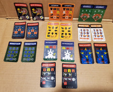 Lot of Intellivision Overlays Game Mattel