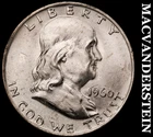 1960-D Silver Franklin Half Dollar - Choice Gem Brilliant Unc++++  #G9663