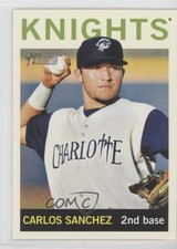 2013 Topps Heritage Minor League Edition Yolmer Sanchez Carlos (Throwing) 2d7