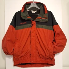 VTG COLUMBIA Bugaboo Large 3 in 1 Fleece Lined Ski Jacket Red Athleisure Y2K 90s