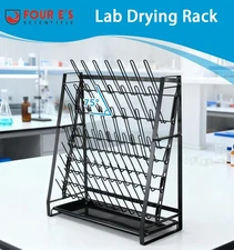 Lab Drying Rack Draining Rack Glassware,Bottles Dry Stand Steel Wire Dryer Stand