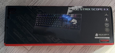 ASUS - ROG Strix Scope II X Full-size Wired Mechanical RGB Gaming Keyboard