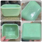 Vintage Fire King Philbe Jadite Glass Refrigerator Dish (No Lid)