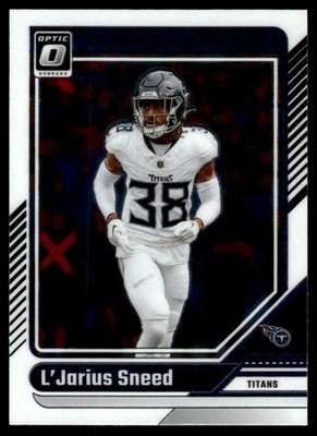 2024 Donruss Optic L'Jarius Sneed Tennessee Titans #194