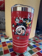 2025 Tervis DVC Christmas Tumbler Travel Cup Santa Mickey 20oz Brand New
