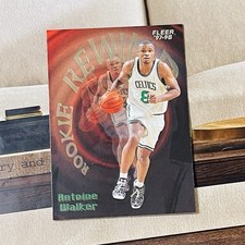 Fleer 1997-98 Rookie Rewind Antoine Walker #10 Boston Celtics Insert Basketball