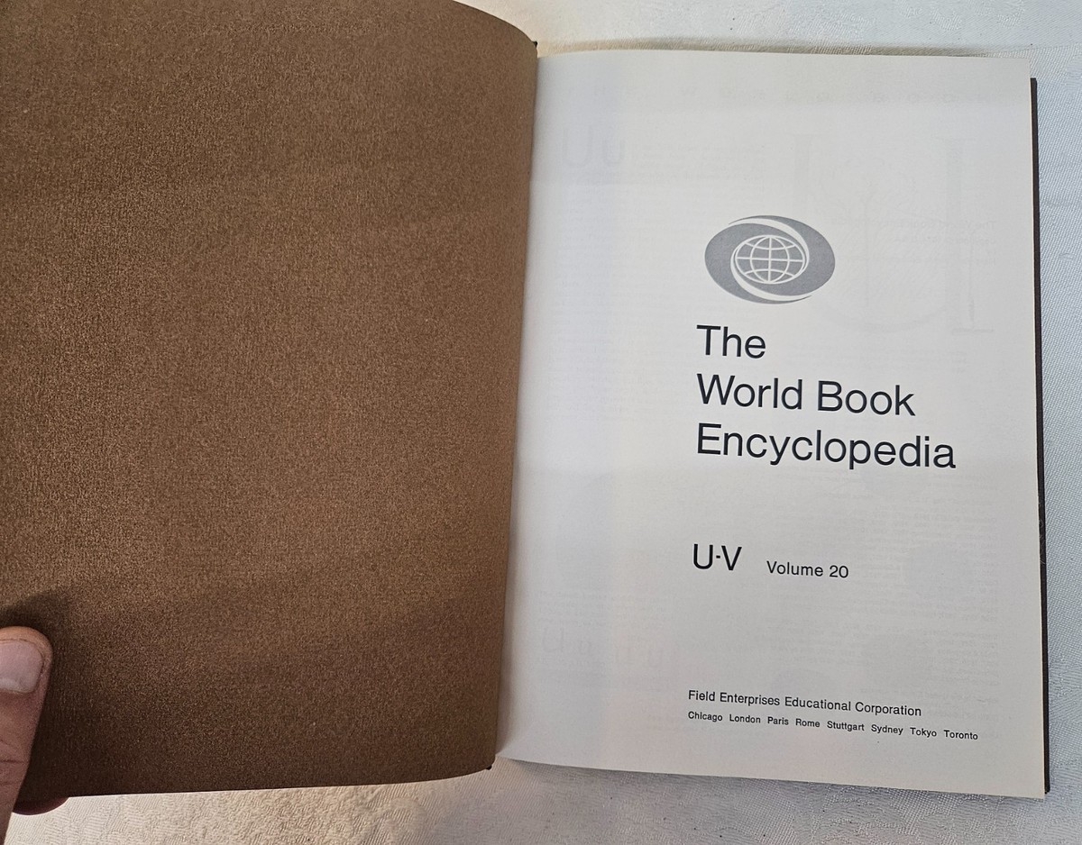 World Book Encyclopedia by Field Enterprises Educational