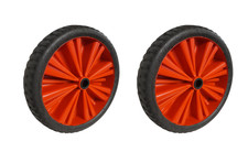 2 x STARCO 400 X 8 RED FLEX LITE BOAT LAUNCH TROLLEY PUNCTURE PROOF WHEEL BARROW